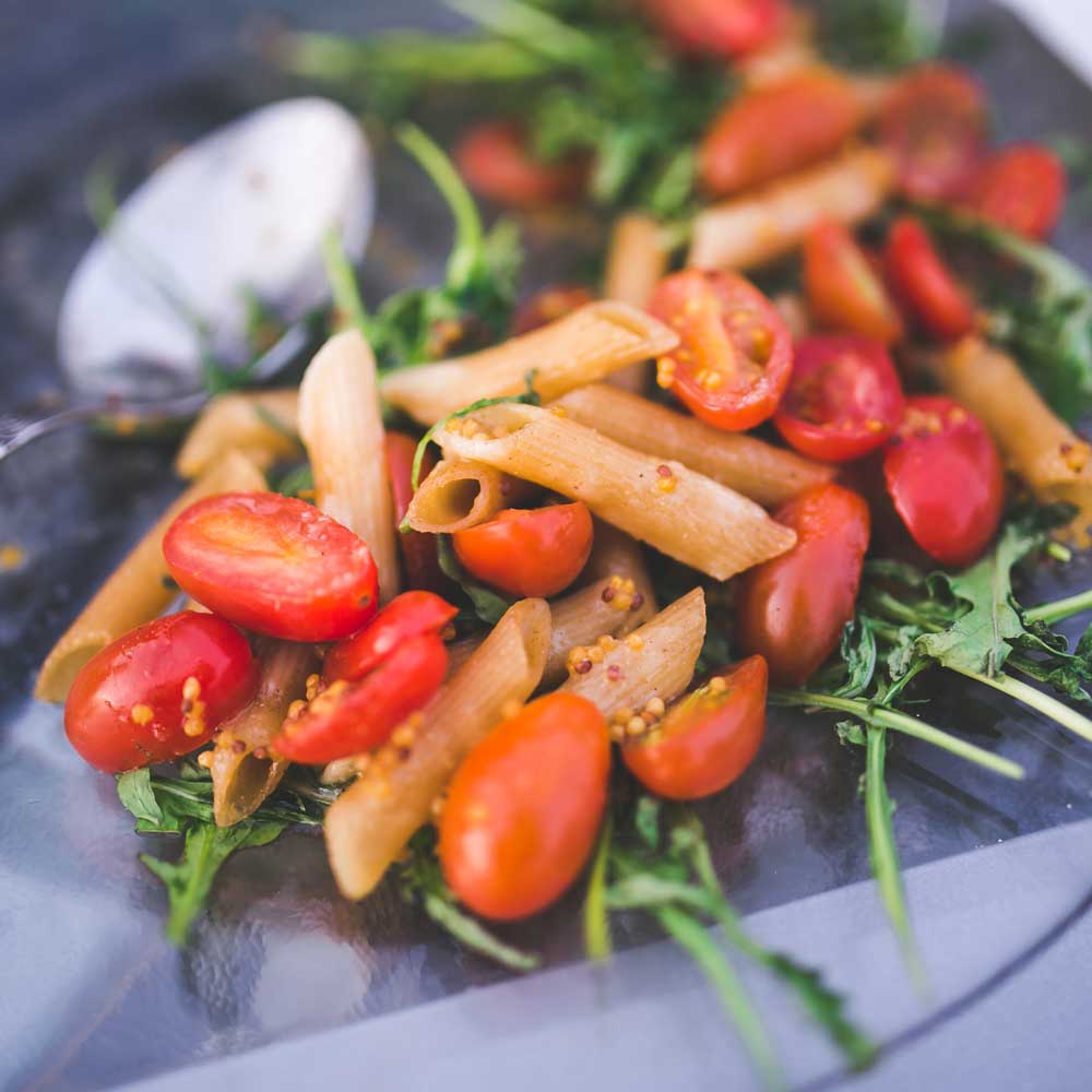 receta chef ambar familia meal prep de pasat con vegetales